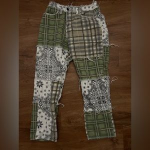 Small patchwork jeans